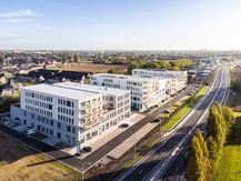 Nieuwbouw kantoor ca. 480m² in R. Plaza Roeselare