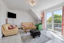 Appartement met 2 slaapkamers en garage te Sint-Idesbald