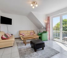 Appartement met 2 slaapkamers en garage te Sint-Idesbald