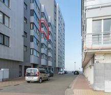 Studio spacieux avec belle vue latérale sur la mer à Middelkerke