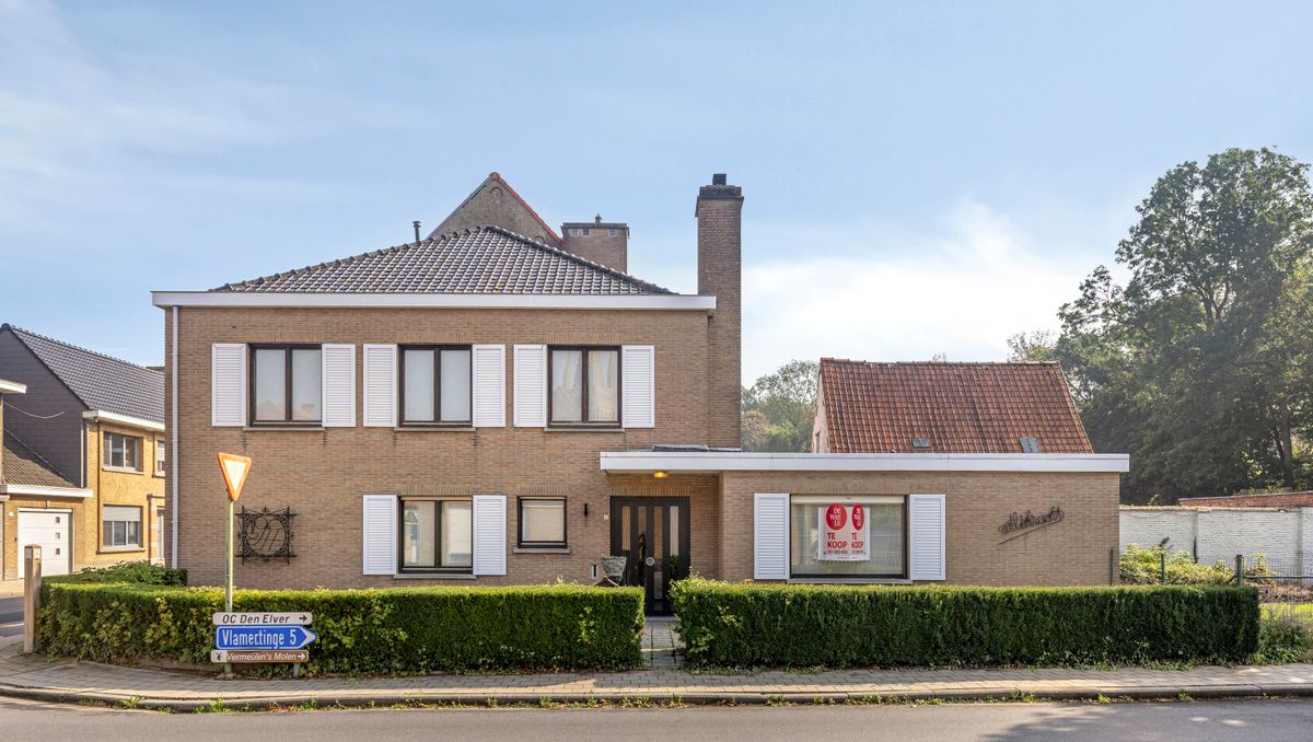 Ruim huis te koop met 5 kamers in Elverdinge
