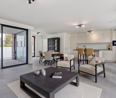 Kwalitatief en ruim nieuwbouwappartement (110m²) in Beselare