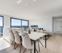 Ready to move in apartment on the 8th floor with spacious terrace and open views