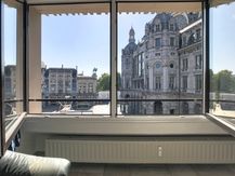 Studio met zicht op centraal station te Antwerpen te koop