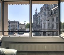 Studio met zicht op centraal station te Antwerpen te koop