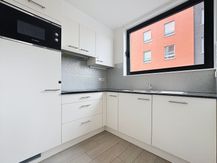 Hoekappartement met 2 slaapkamers en terras te Oostende