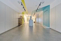 Ruim handelspand met magazijn en bovenliggend appartement 