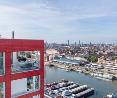 Exclusieve penthouse te koop in Nieuwe Dokken te Gent