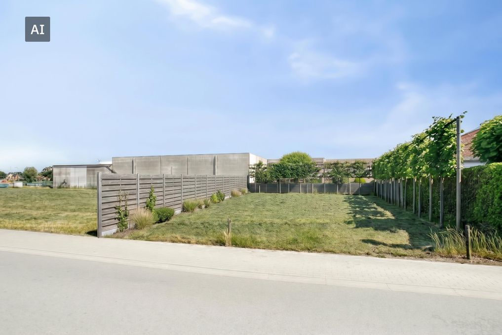 Terrain de 791 m² pour bâtiments ouverts à Izegem