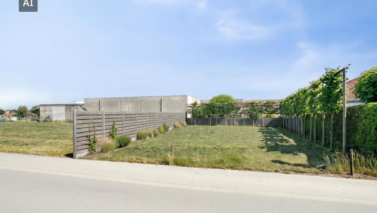 791m² plot of land for open buildings in Izegem