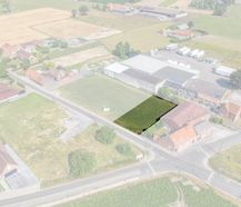 791m² plot of land for open buildings in Izegem