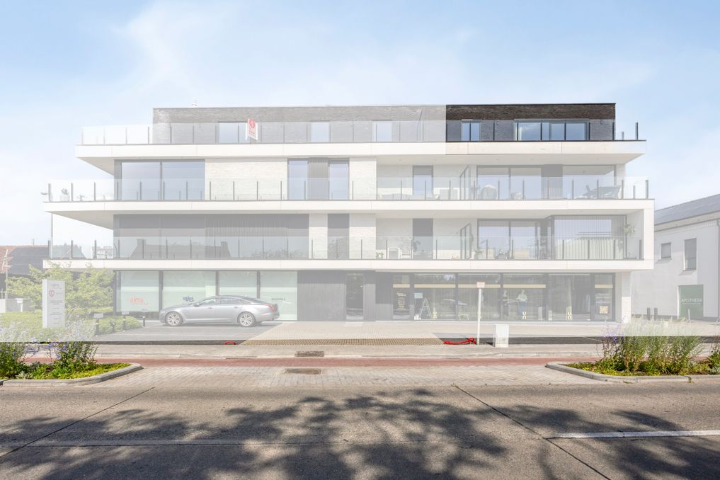 Penthouse met verzicht in centrum Aalter