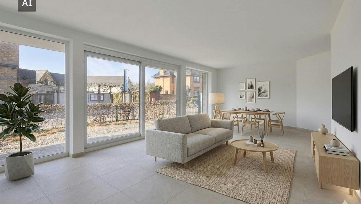 Appartement neuf au rez-de-chaussée à vendre à Emelgem, Izegem