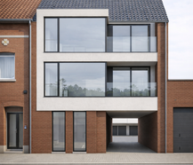 Nieuwbouwproject te koop in het centrum van Menen