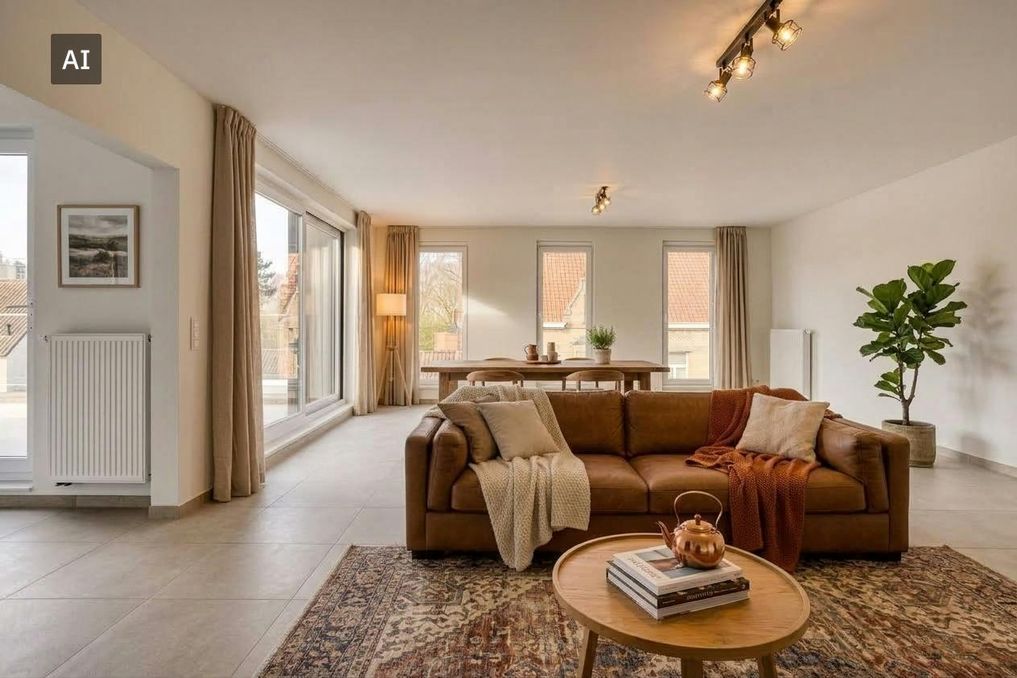 Spacious new-build apartment for sale in Emelgem, Izegem