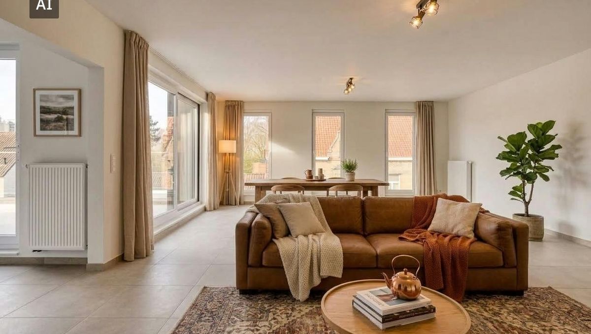 Spacious new-build apartment for sale in Emelgem, Izegem
