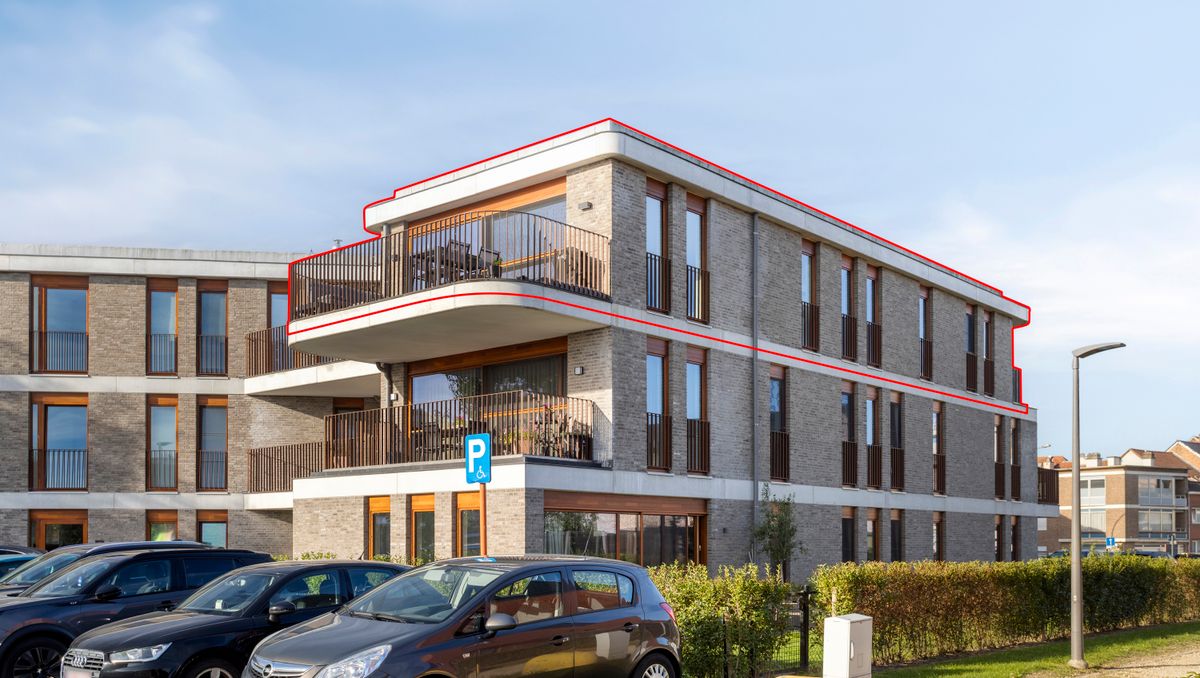 Recent appartement met 3 slaapkamers, terras en staanplaats