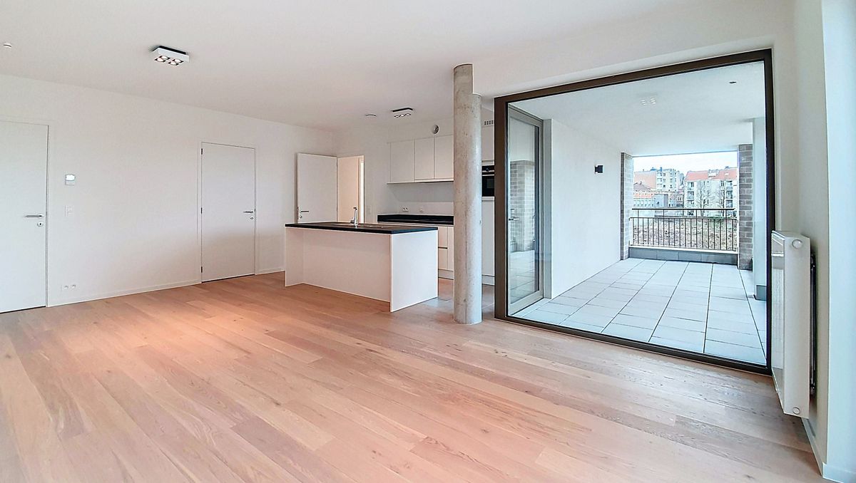 Brussel: 2 slaapkamer appartement + terras - Tour & Taxis