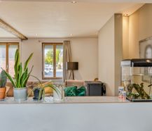 Gezellige woning (4 slpk.; EPC 'C') met ZO-georiënteerde, groene tuin.