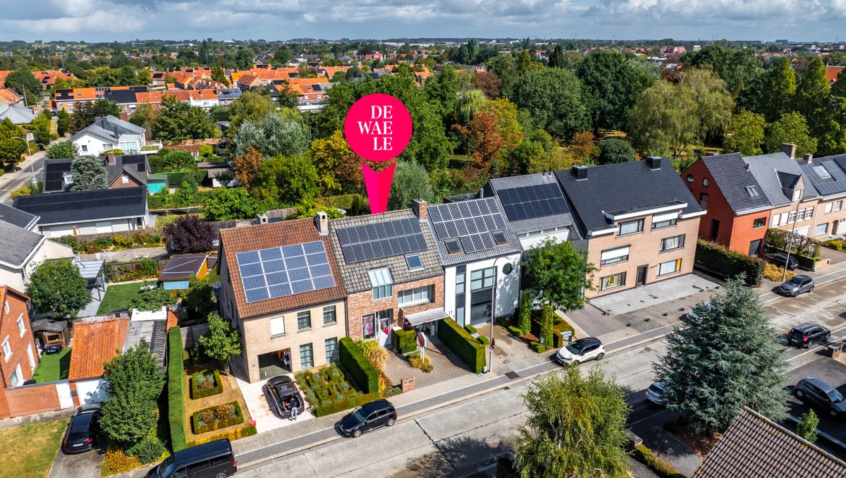 Commercial property with house for sale in Roeselare on approx. 233 m²