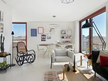 Dakappartement met 2 slaapkamers, garage en dubbel terras te Roeselare.