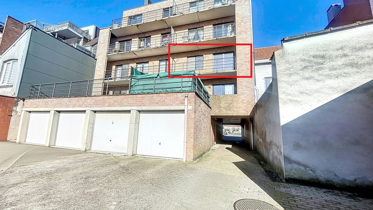 Appartement met 2 slaapkamers en terras aan station Eeklo