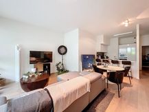 Spacious apartment with 40 m² terrace for rent on the canal