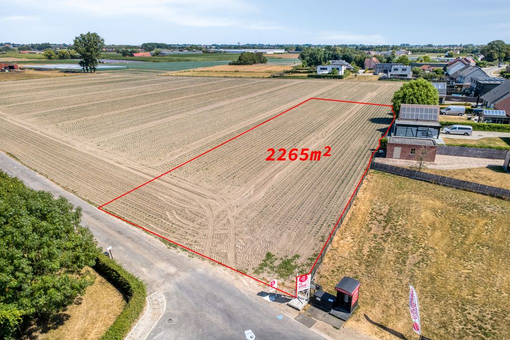 Rural plot of land for sale of 2,265 m²