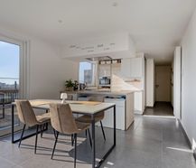 Luxueus dakappartement met ruim terras in Merksem.
