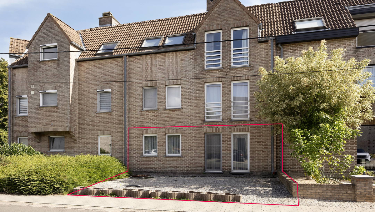 Instapklaar gelijkvloers appartement met 2 slaapkamers in Beverst