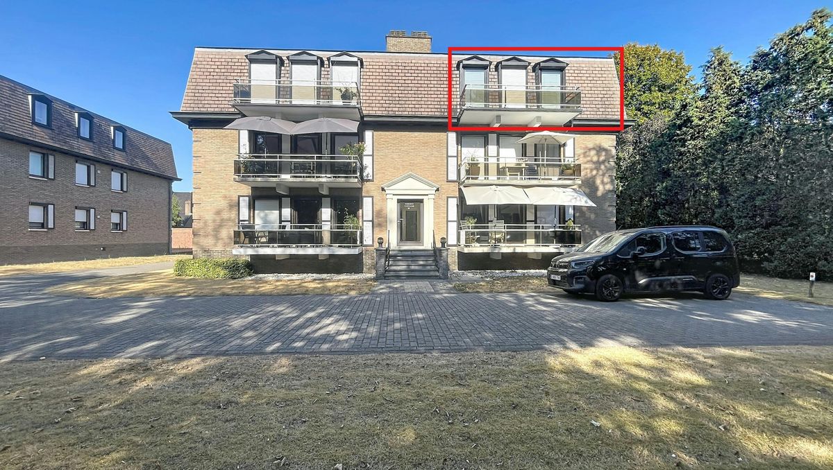 Lichtrijk en uiterst ruim appartement met 3 slaapkamers te huur in Brugge