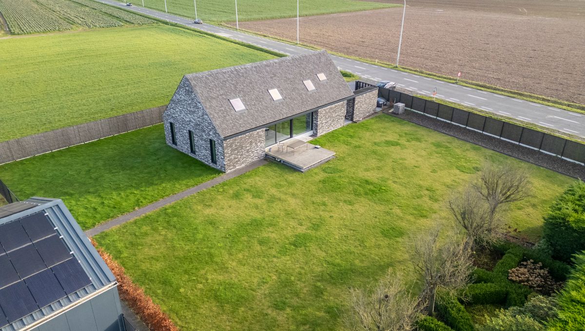Beautiful modular new-build home with warehouse in Deinze