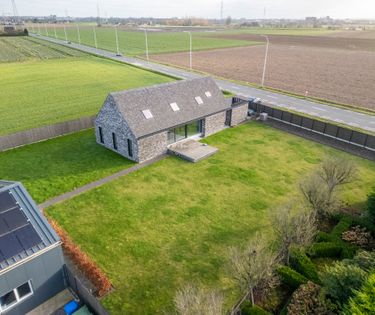 Beautiful modular new-build home with warehouse in Deinze