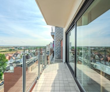 Zonnige studio met terras en zicht op het hinterland!