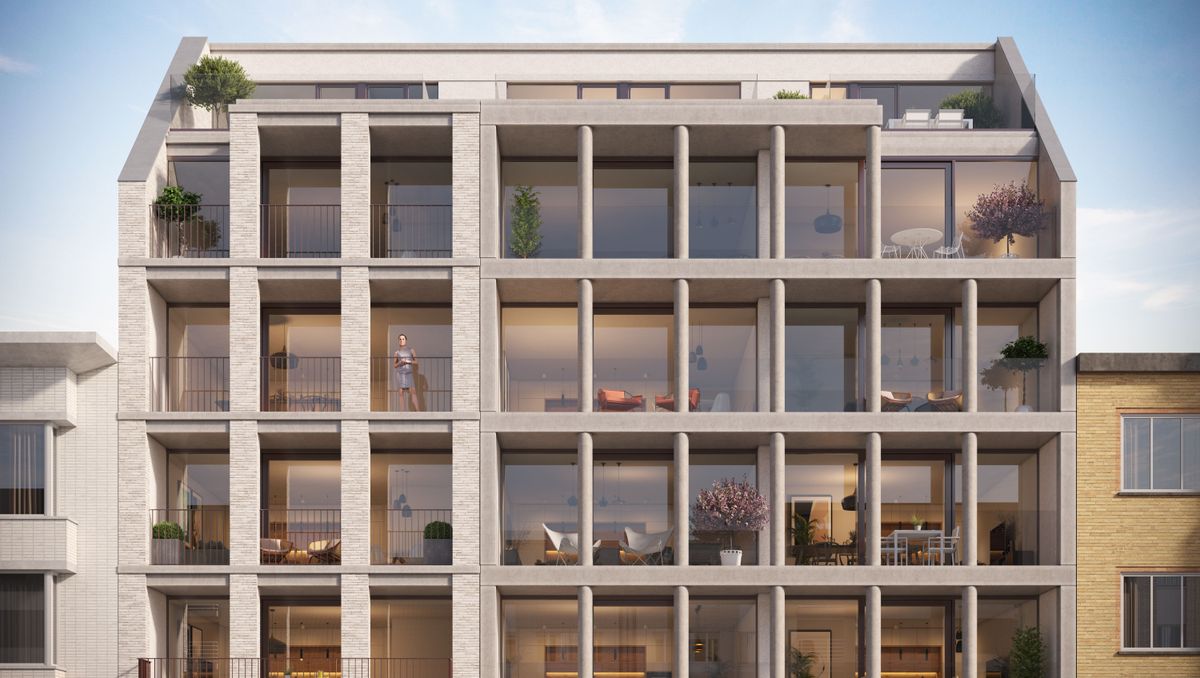 New office space in the Strandlaan in Koksijde.