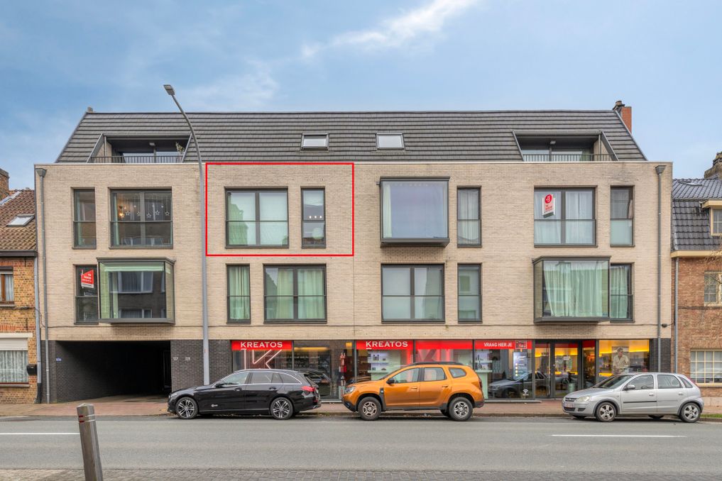 Gezellig appartement met 2 slaapkamers in Sint-Andries te huur