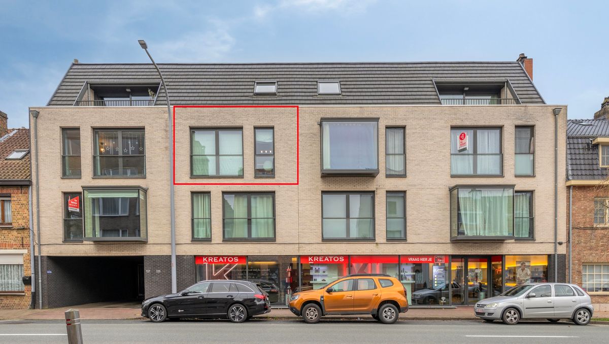 Gezellig appartement met 2 slaapkamers in Sint-Andries te huur
