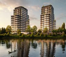 Exclusief wonen aan de Leie met uitzonderlijk terras (92m²)!
