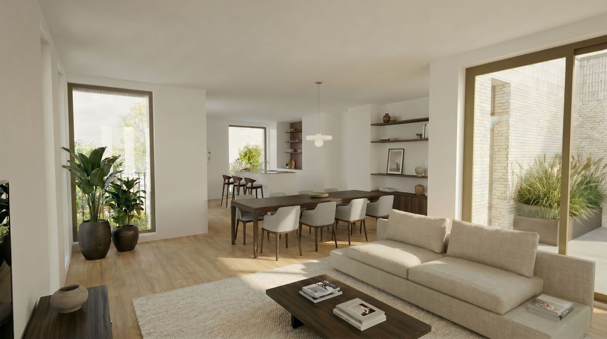 Residentie Vivere: 4 stijlvolle appartementen met parking en berging in Viversel