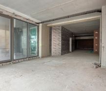 New construction of the hull commercial space in Oostduinkerke
