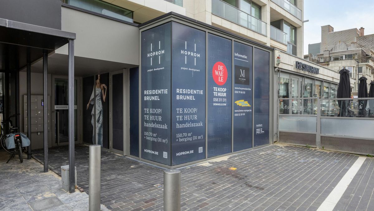 Espace commercial récemment construit dans un emplacement privilégié à Oostduinkerke